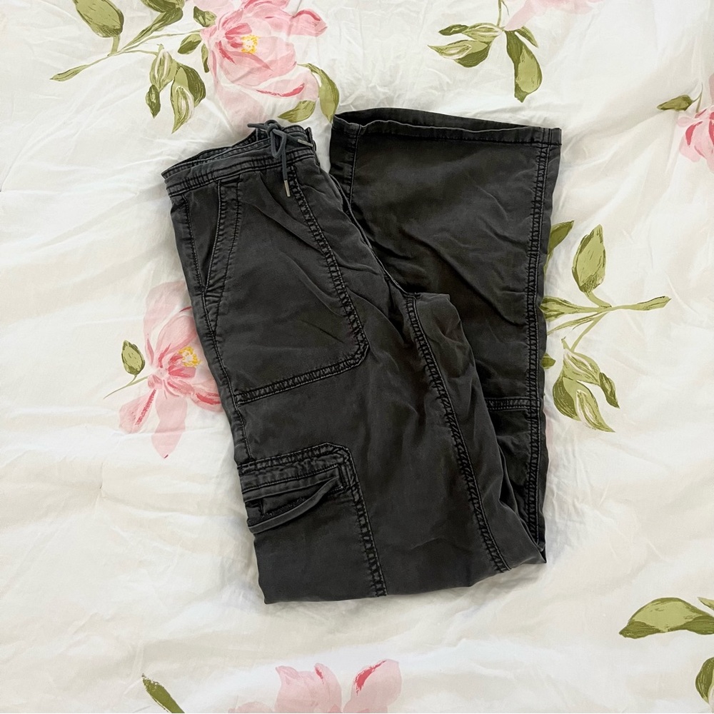 american eagle haze grey cargo pant